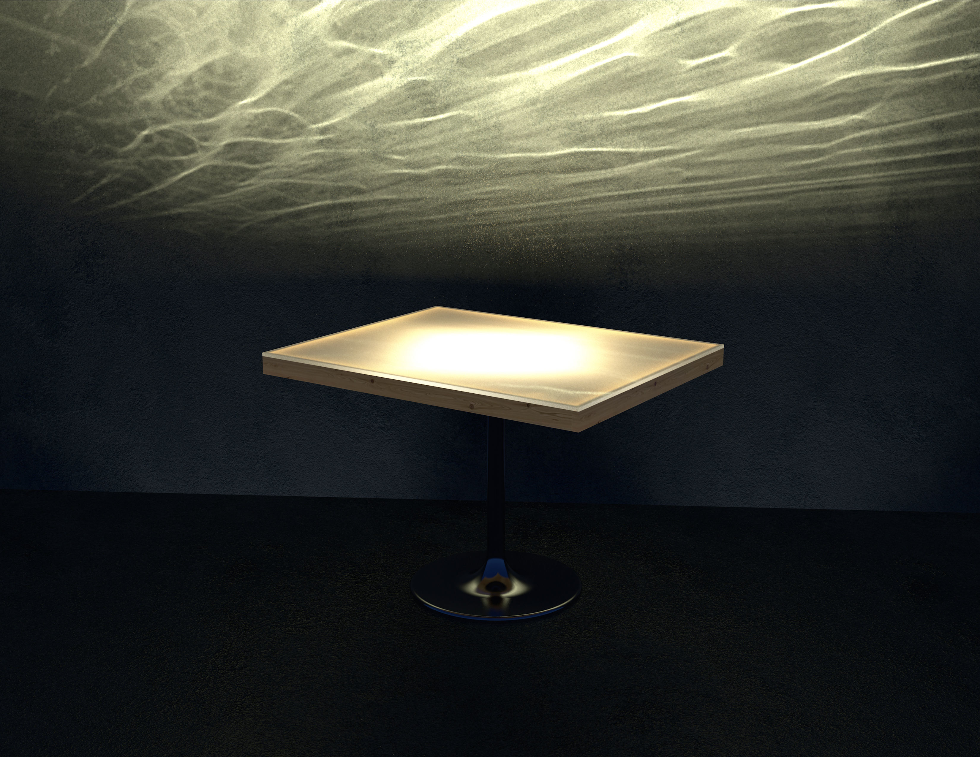 ILU - Retroilluminated table Free 3D model_2