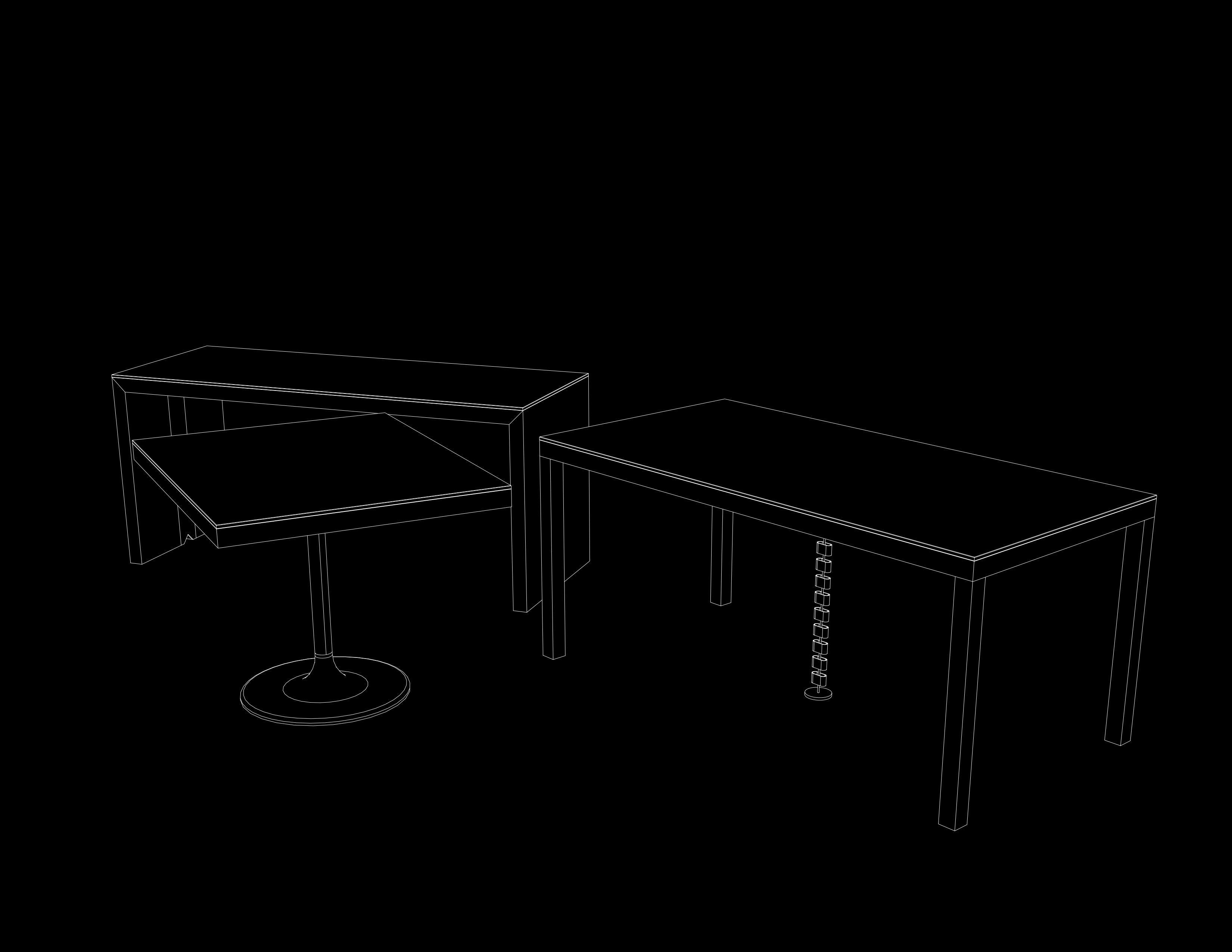 ILU - Retroilluminated table Free 3D model_3