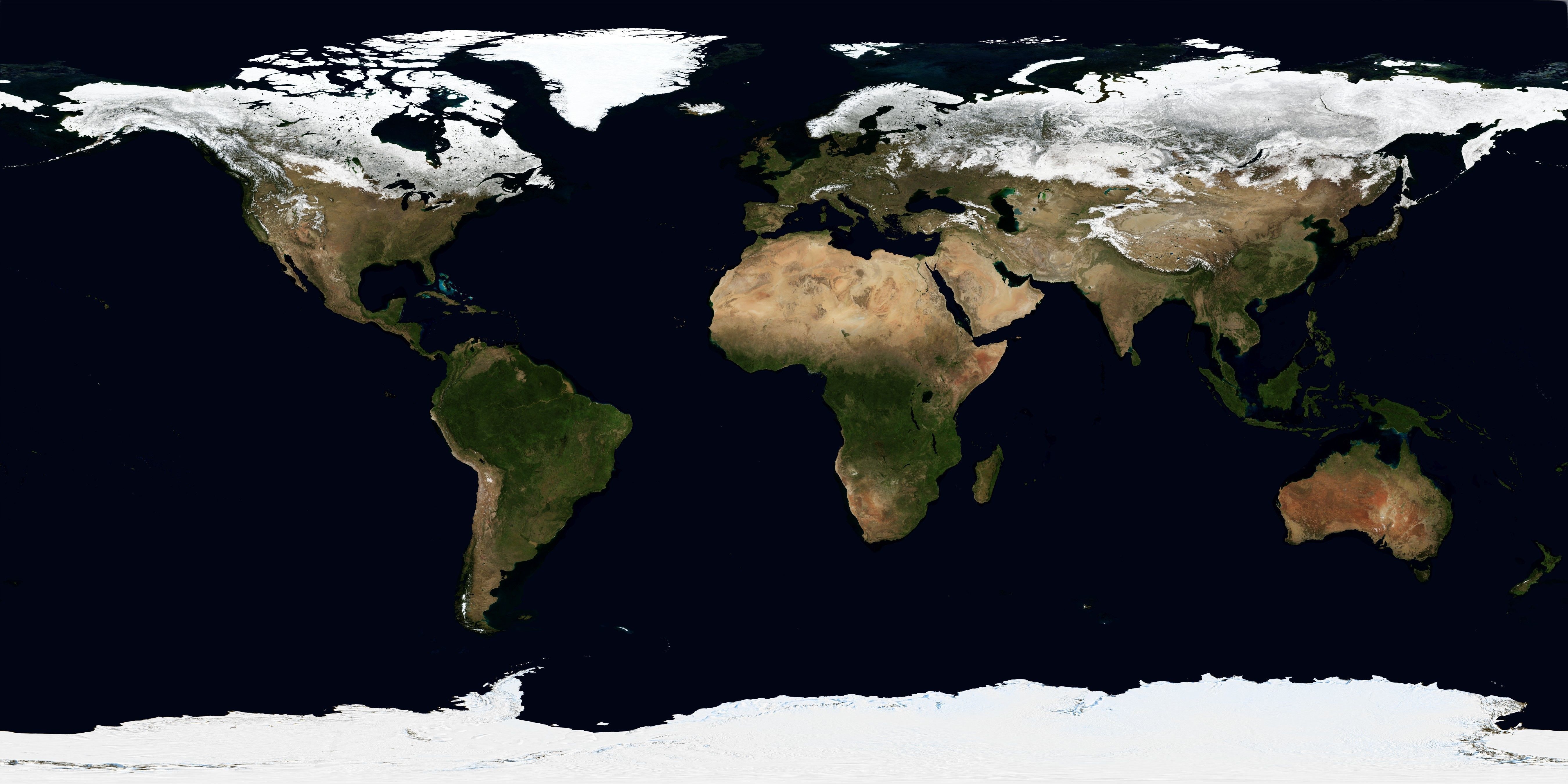 EARTH from space - Low-poly 3D model_23