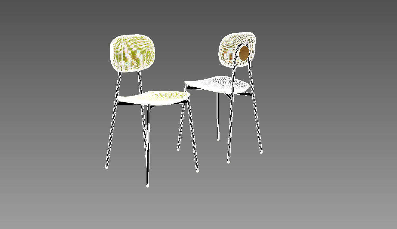 Pointhouse  TATA  Technopolymer chair 3D model_4
