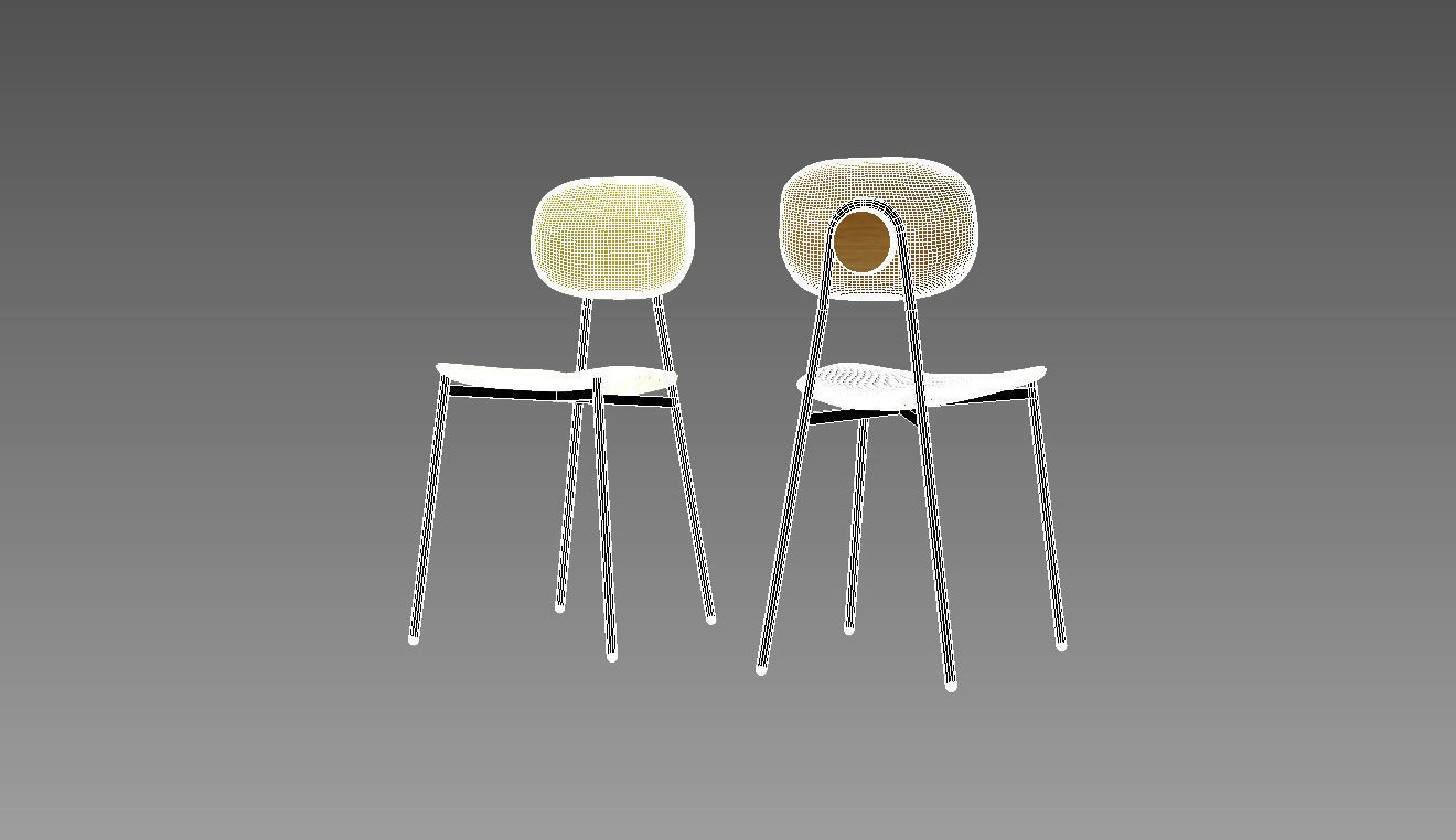 Pointhouse  TATA  Technopolymer chair 3D model_2