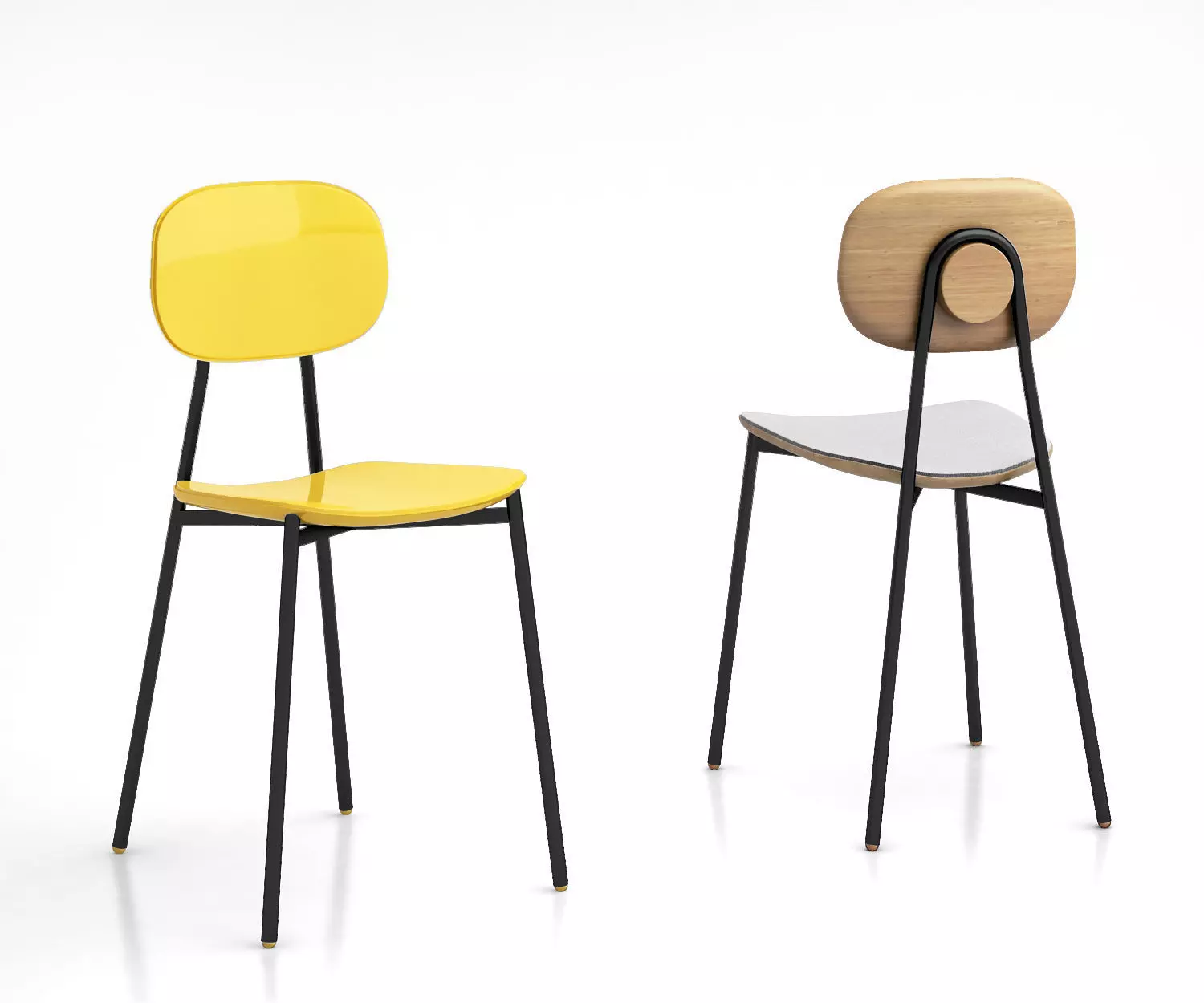 Pointhouse  TATA  Technopolymer chair 3D model_0