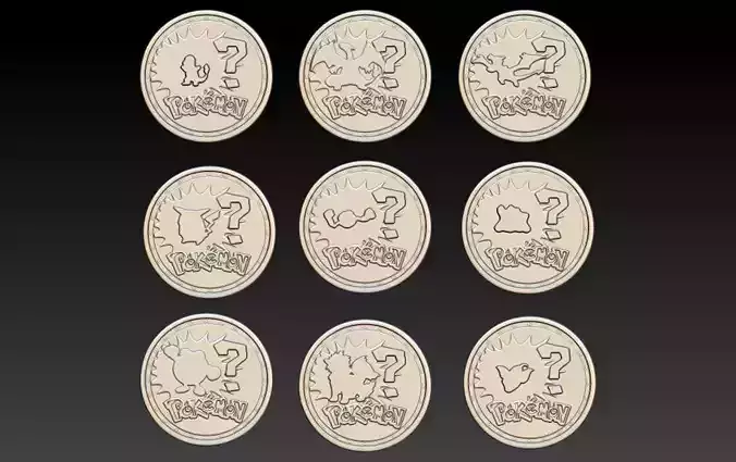 coin pokemon Package 1