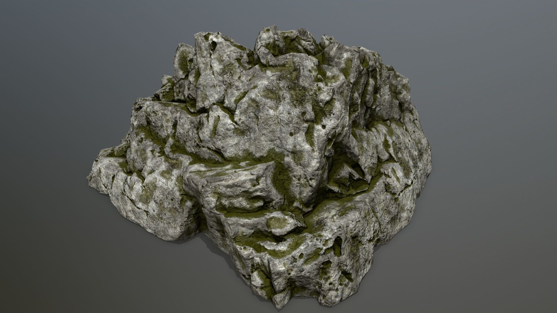 rocks rock Low-poly 3D model_13