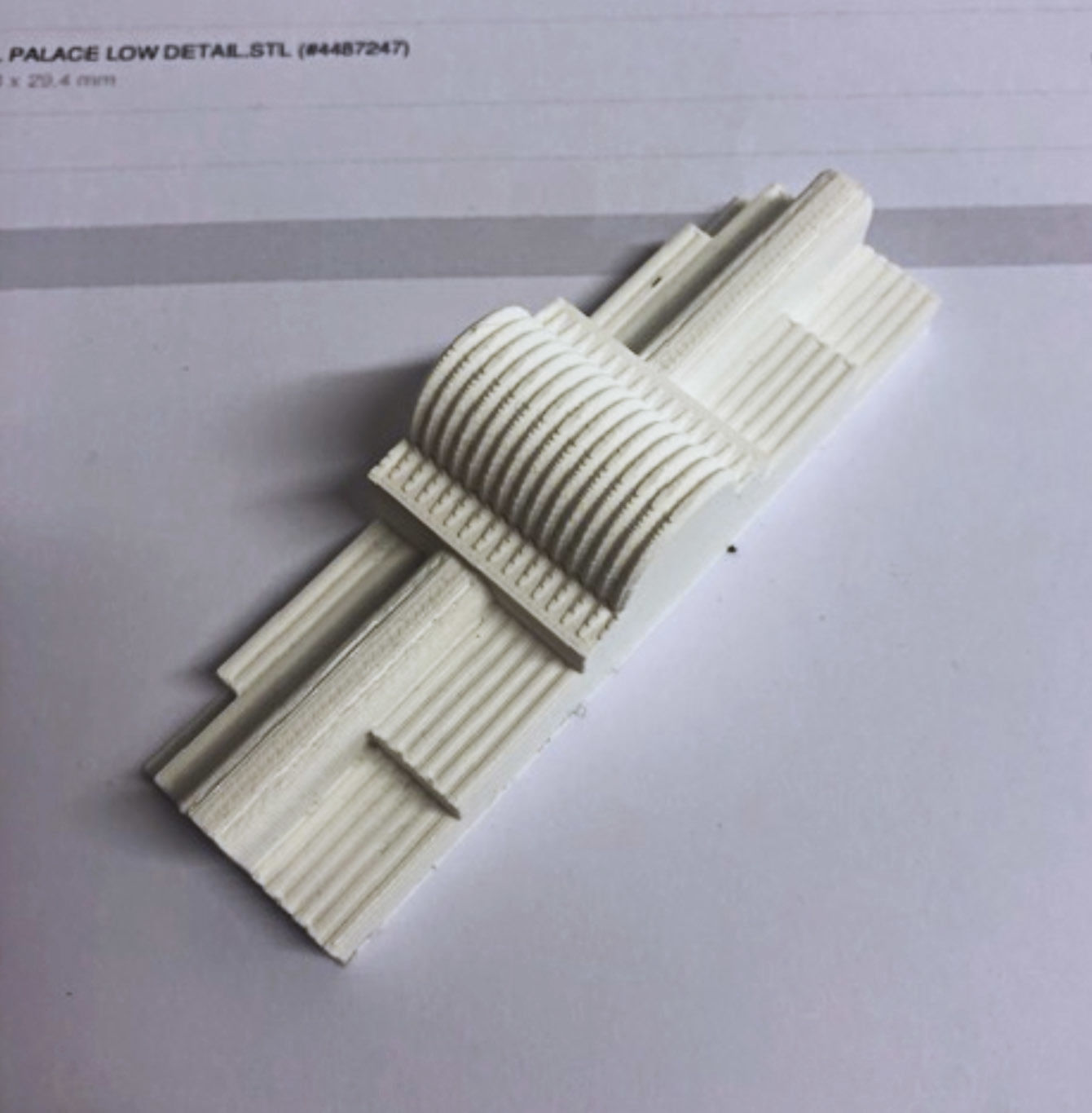 The crystal palace low poly 3D print model_5