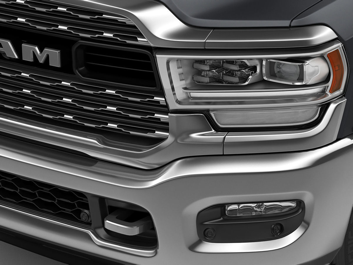 Ram 3500 HD Limited Dually 2019 3D model_3