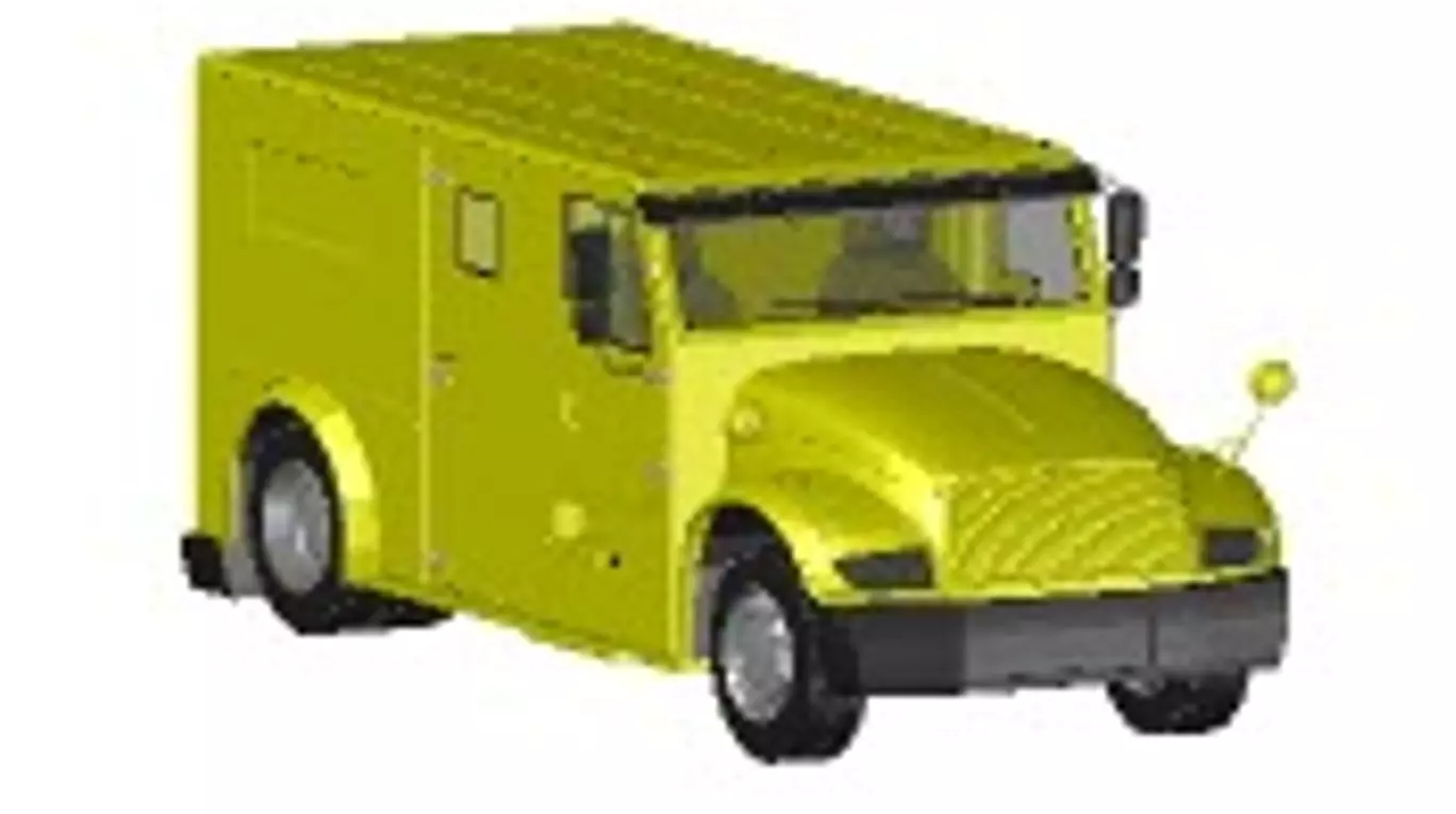 transporte valores 3D model