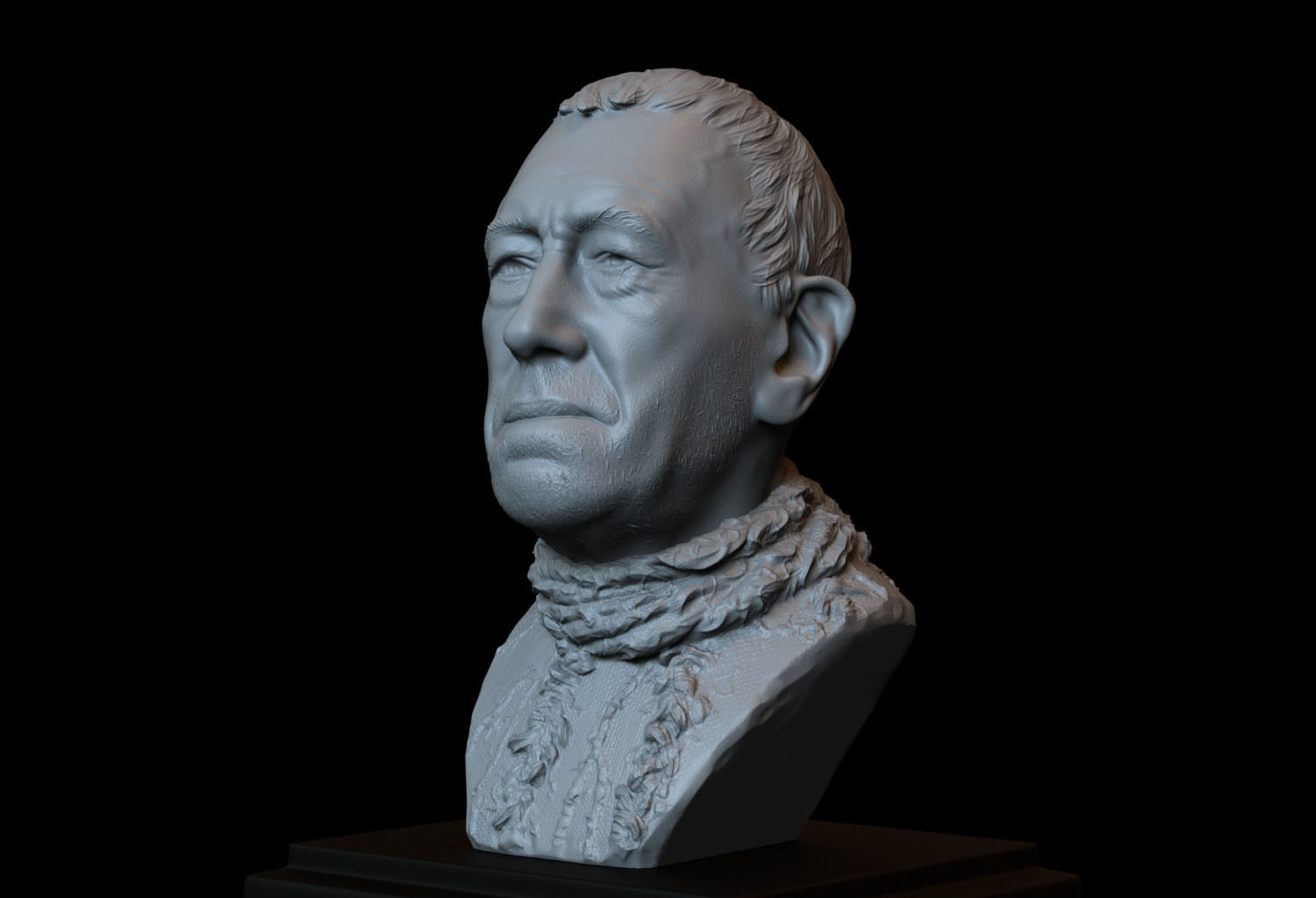 Three Eyed Raven -Max Von Sydow- Game of Thrones - portrait 3D print model_2