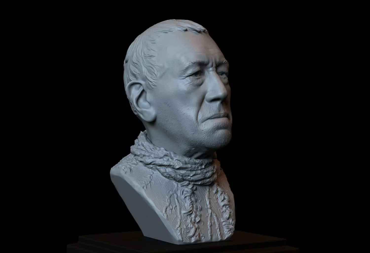 Three Eyed Raven -Max Von Sydow- Game of Thrones - portrait 3D print model_0