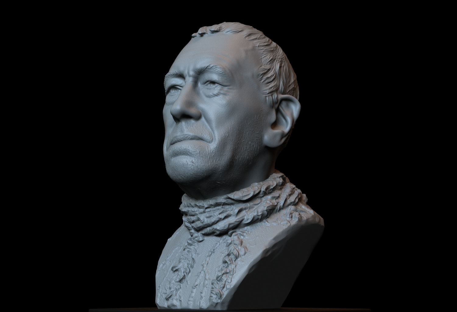 Three Eyed Raven -Max Von Sydow- Game of Thrones - portrait 3D print model_7