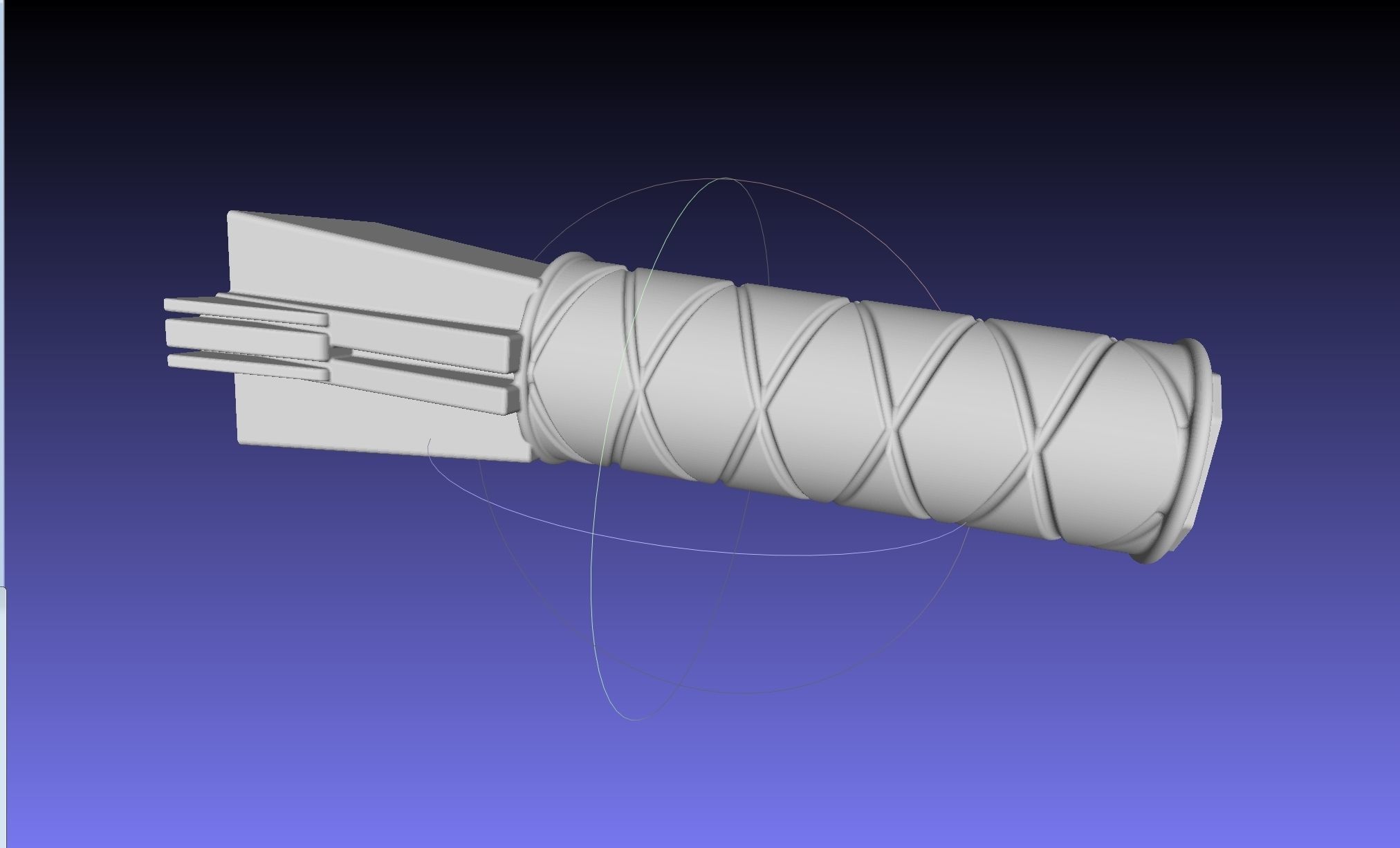 Asgardian Handle Stormbreaker Assembly 3D print model_23