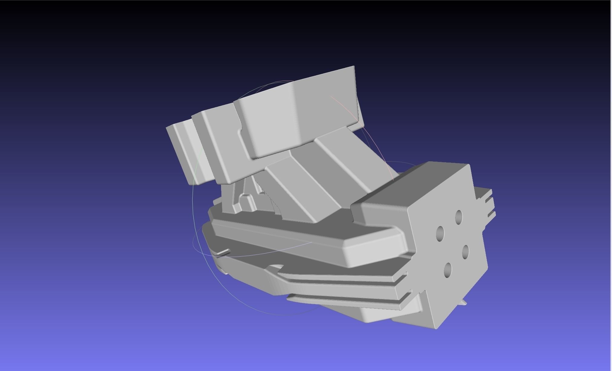 Asgardian Handle Stormbreaker Assembly 3D print model_27