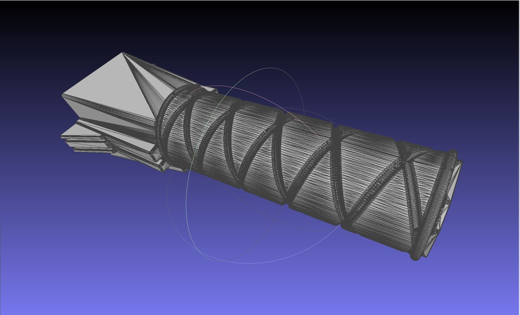 Asgardian Handle Stormbreaker Assembly 3D print model_22