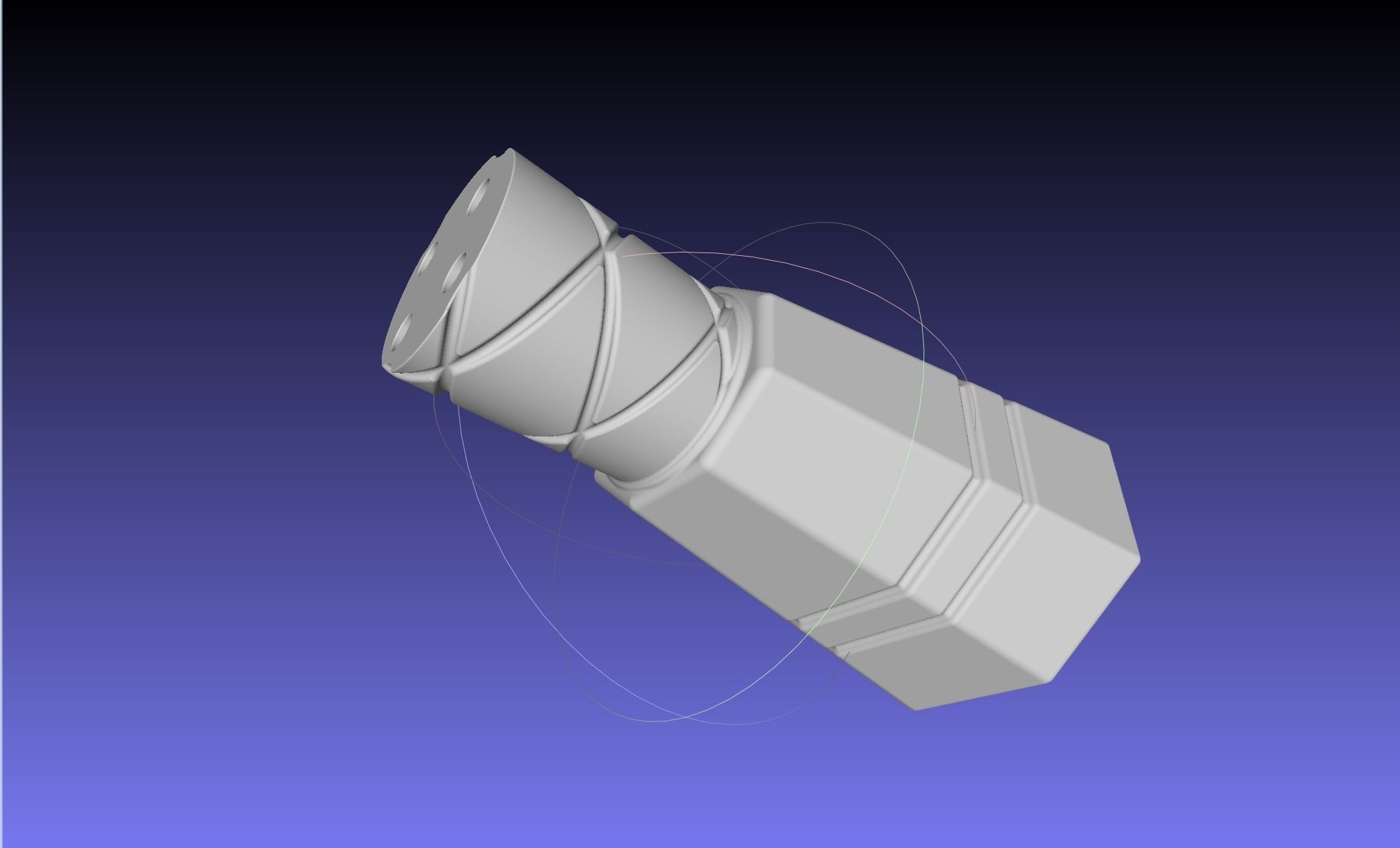 Asgardian Handle Stormbreaker Assembly 3D print model_10