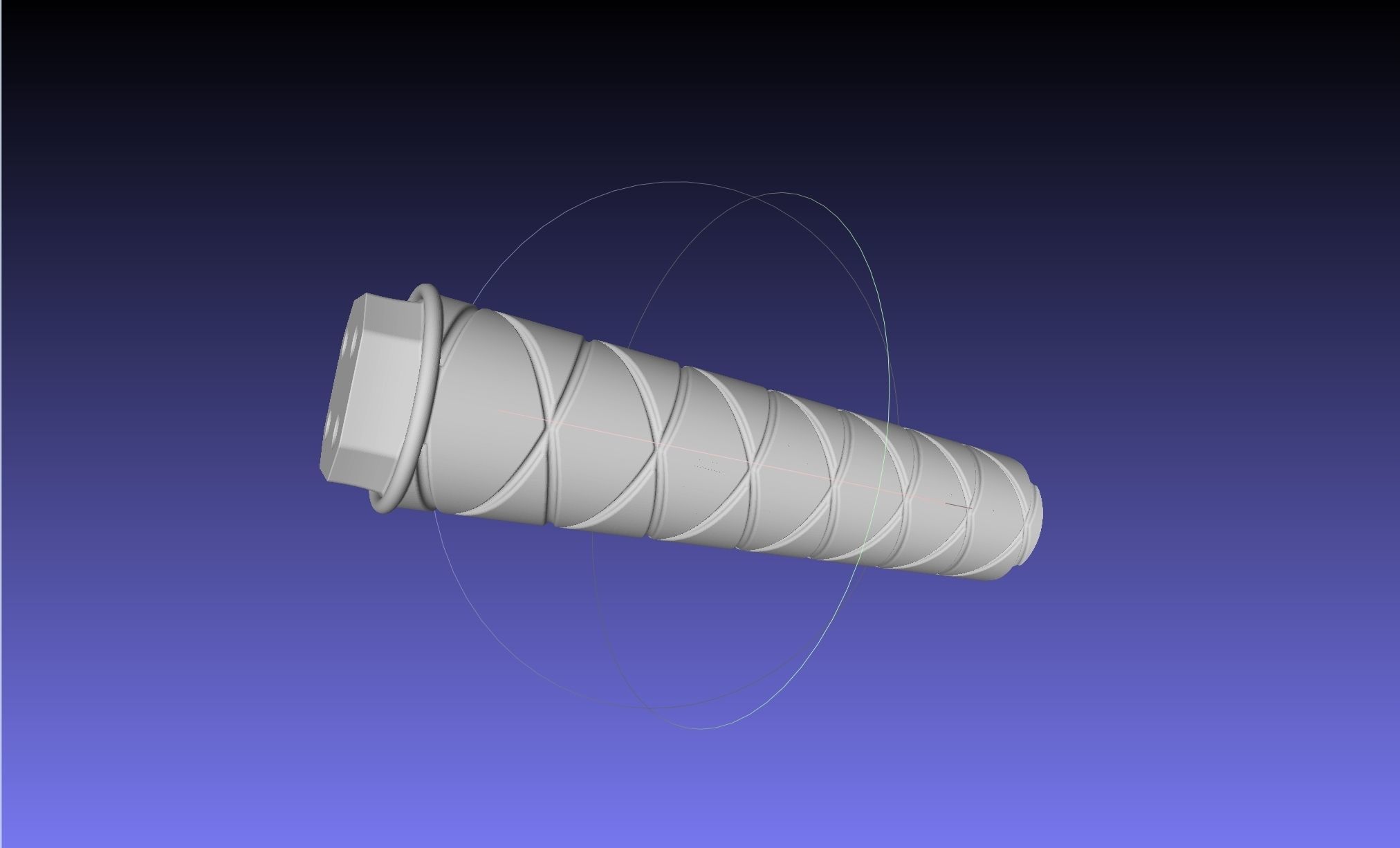 Asgardian Handle Stormbreaker Assembly 3D print model_14