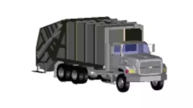 Recolector de basura 3D model