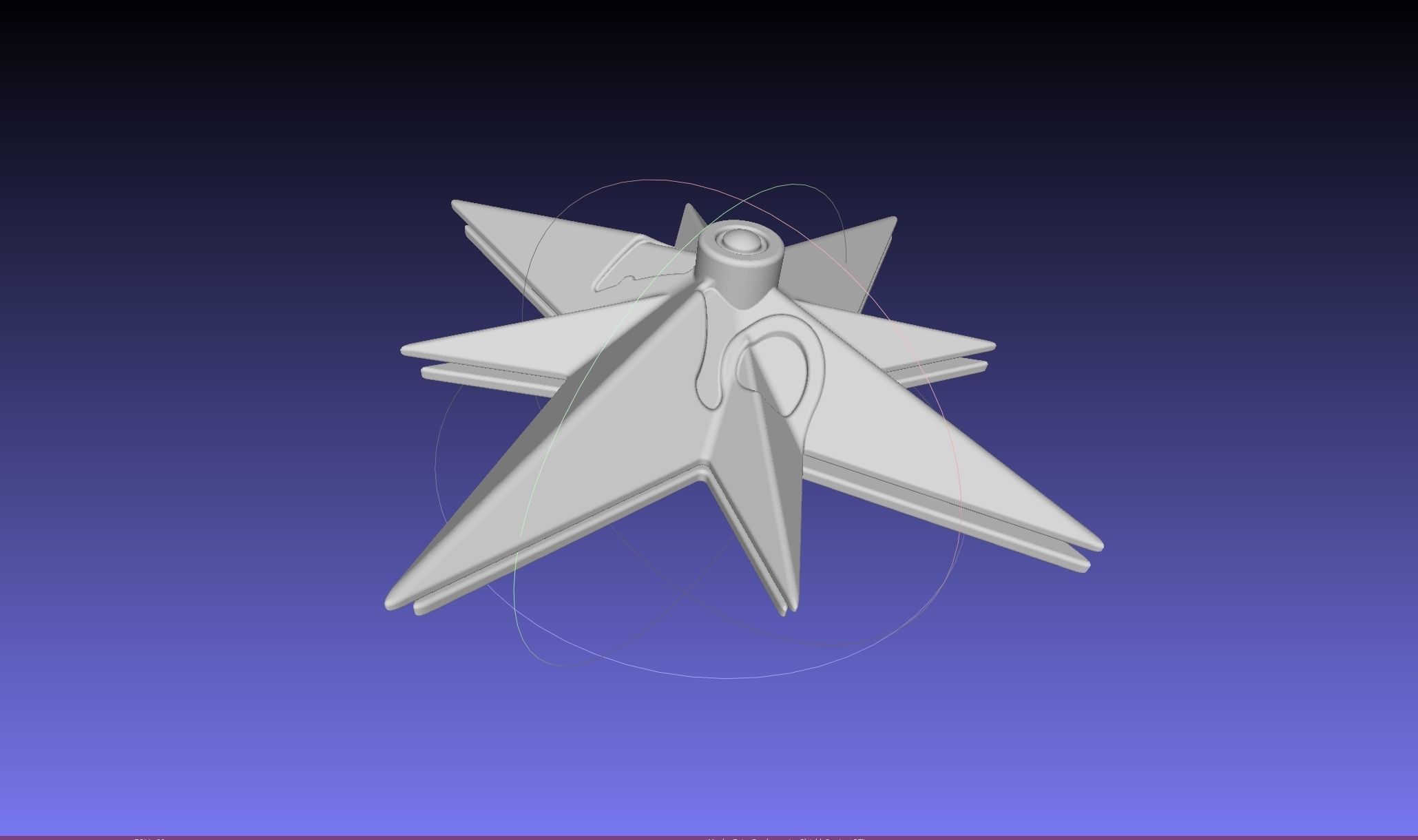 Fate Grand Order Bradamante LED Shield Center 3D print model_17