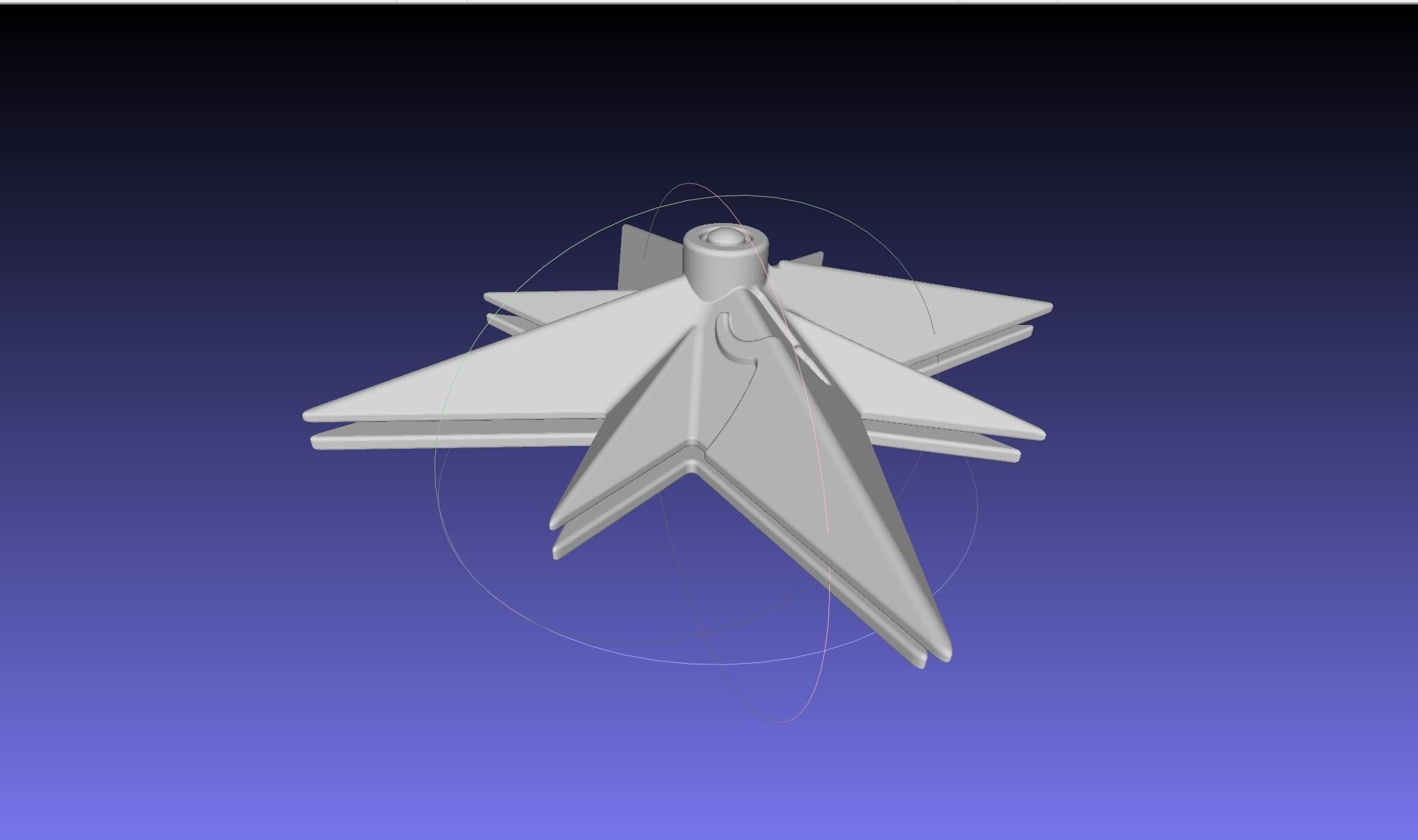 Fate Grand Order Bradamante LED Shield Center 3D print model_10