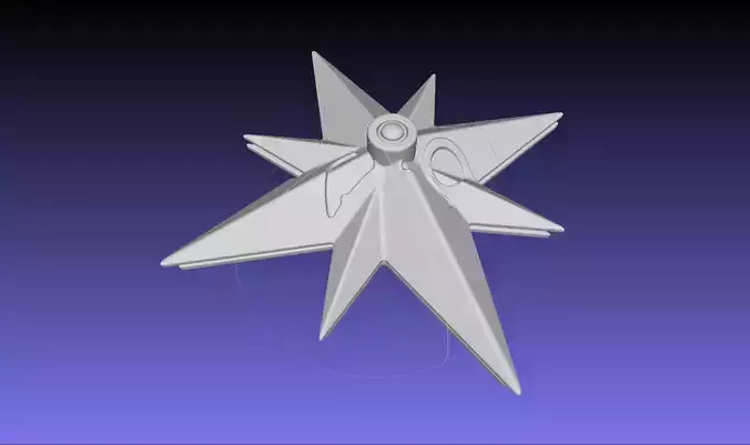 Fate Grand Order Bradamante LED Shield Center 3D print model