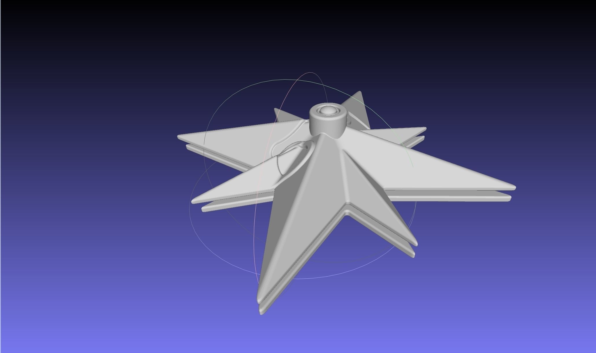 Fate Grand Order Bradamante LED Shield Center 3D print model_15