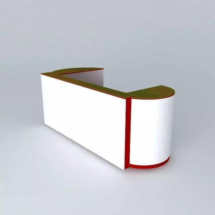 balcão-caixa 05 Free 3D model_0