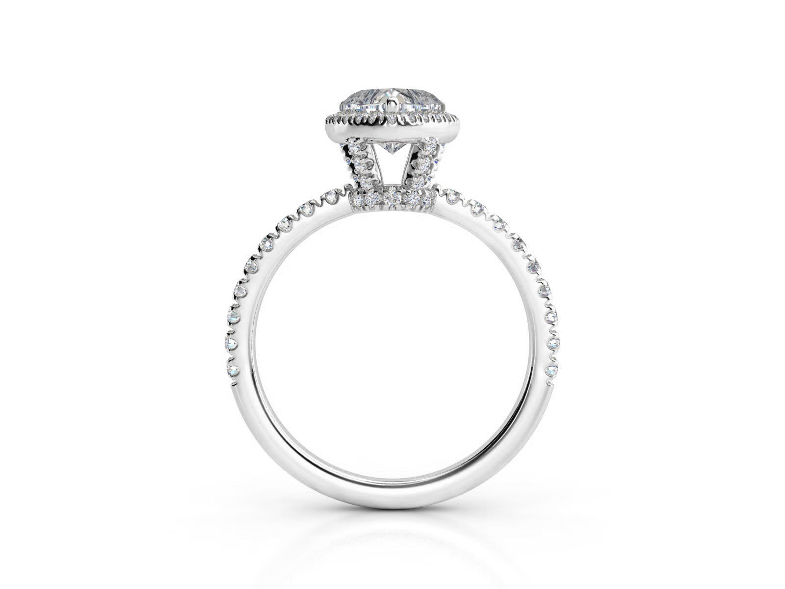 ZRP007 heart halo engagement ring in rose gold 3D print model_4