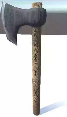 VikingAxe Amazing Lowpoly Axe