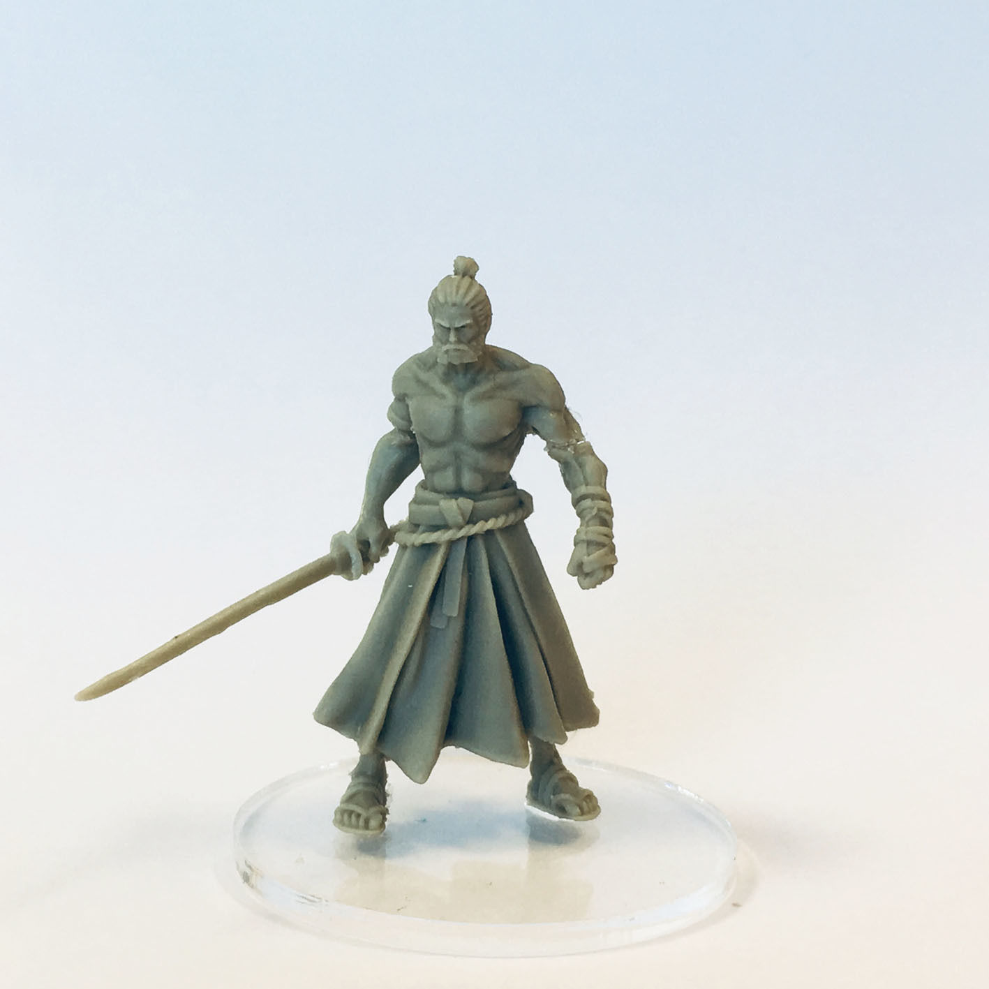 Samurai bundle - 6 miniatures 35mm scale 3D print model_10