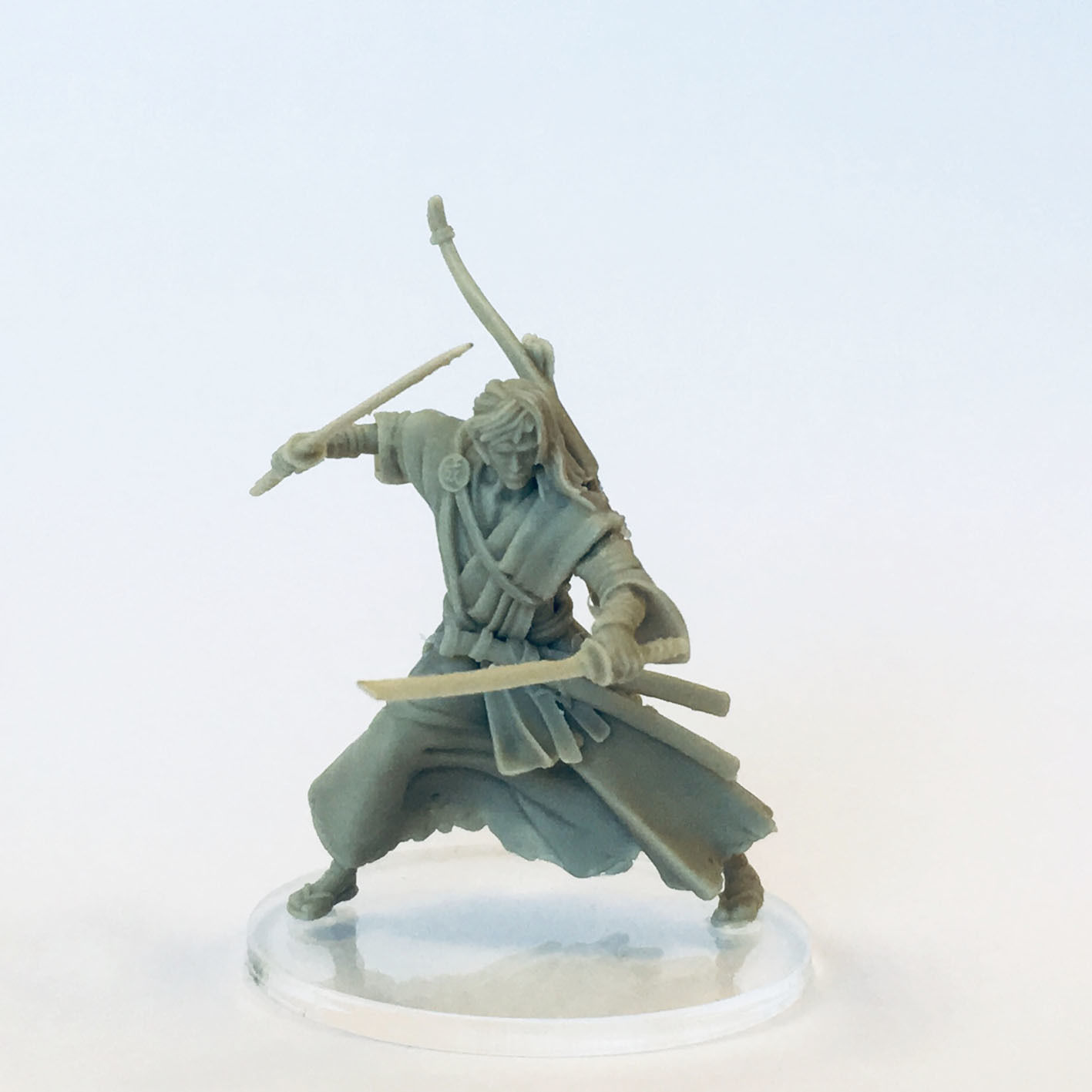 Samurai bundle - 6 miniatures 35mm scale 3D print model_7