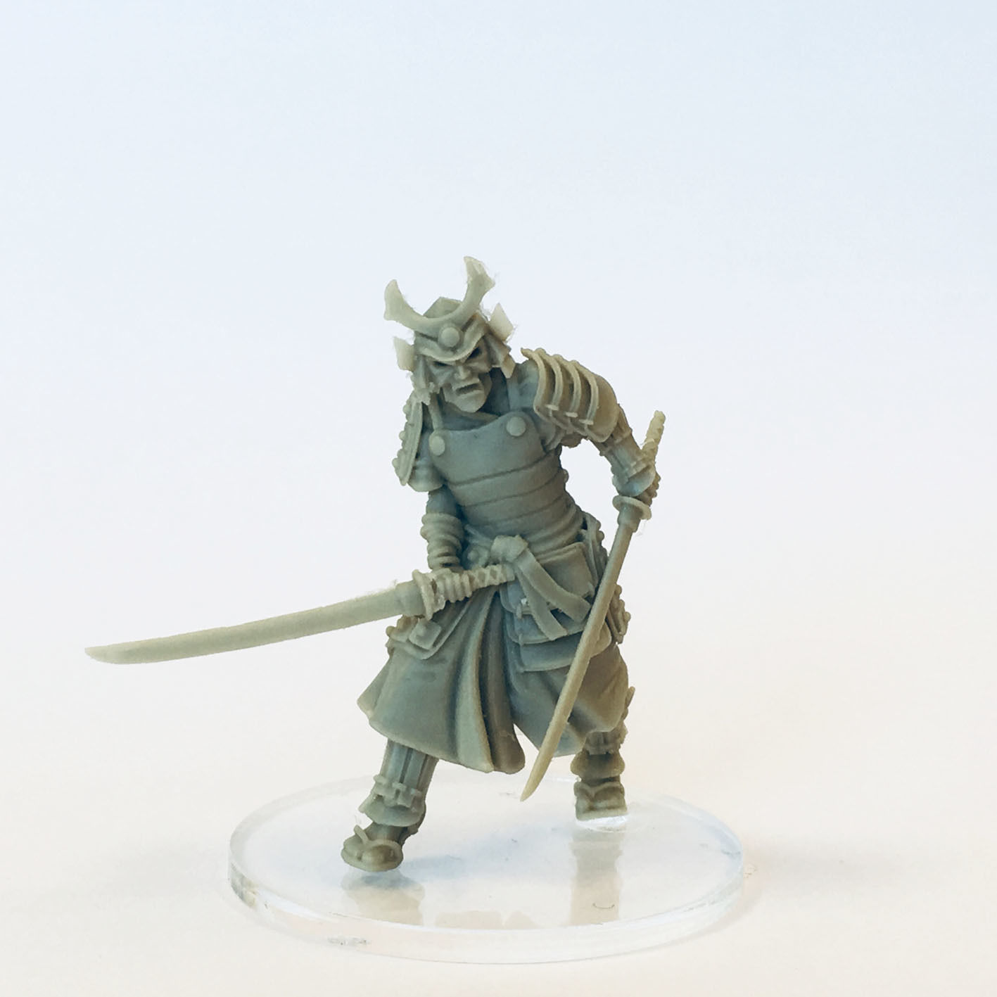 Samurai bundle - 6 miniatures 35mm scale 3D print model_11