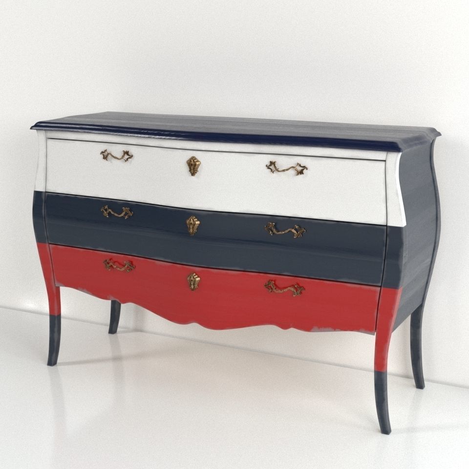 Commode Union Jack 3D model_6