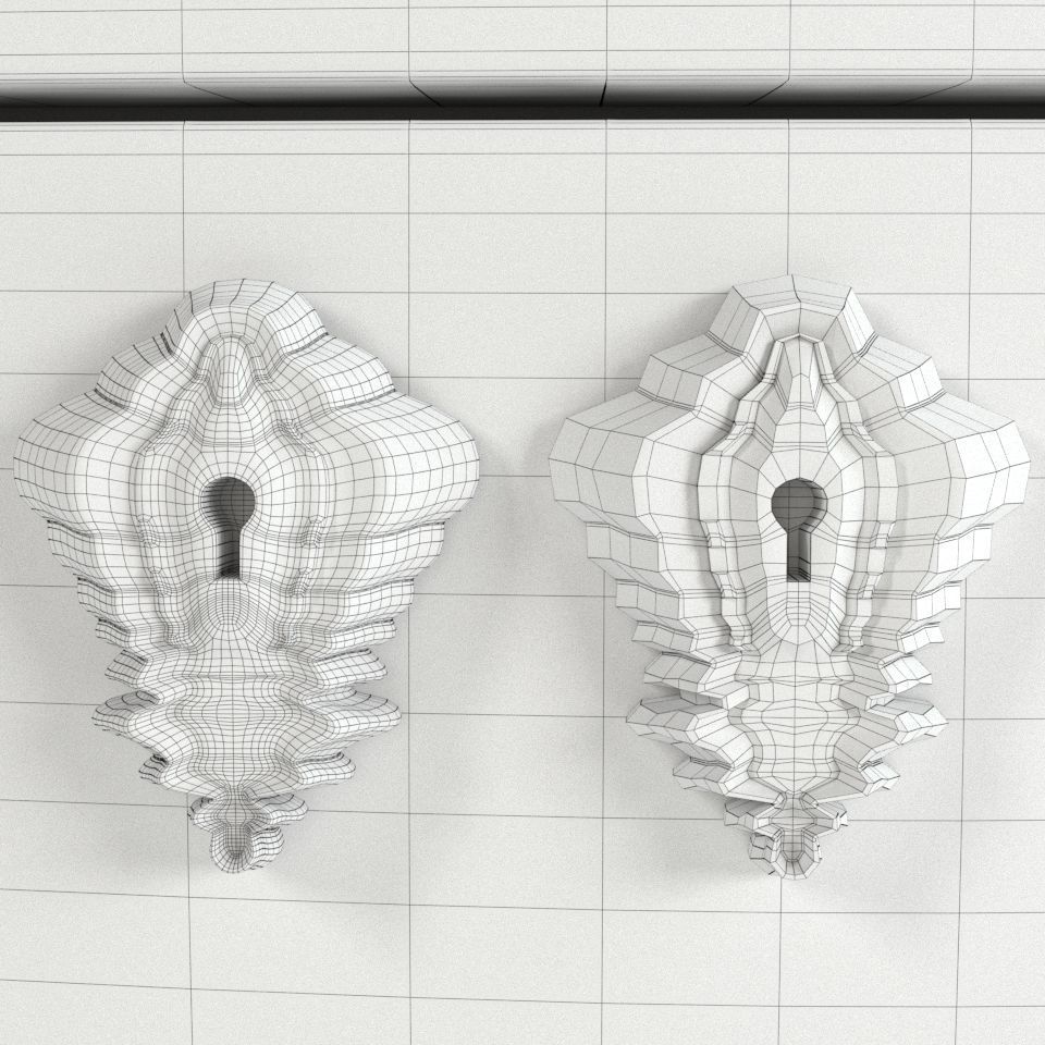 Commode Union Jack 3D model_7