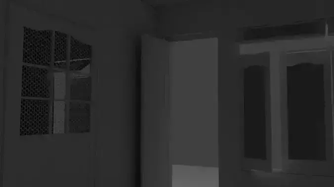 house with interior and exterior