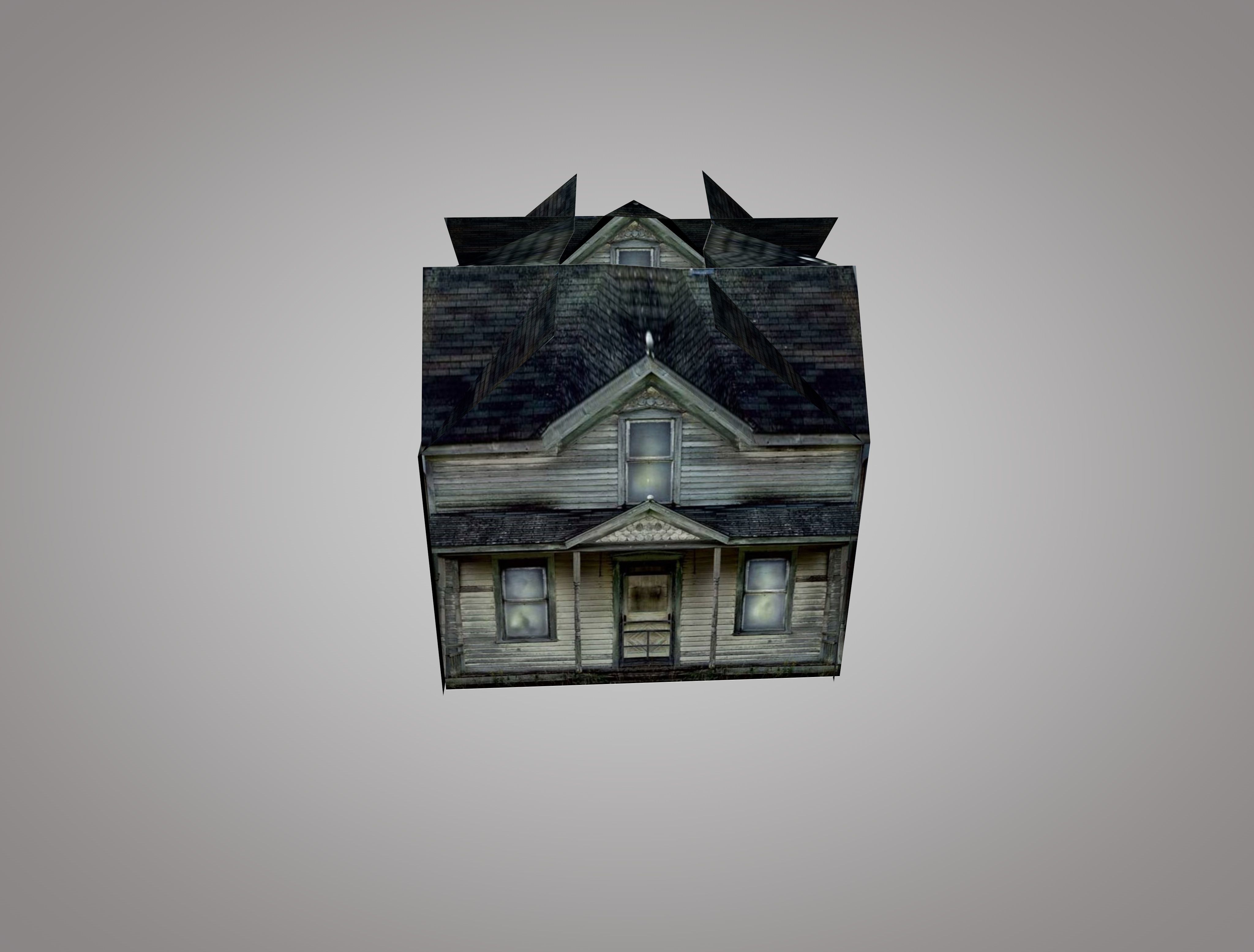 Old House 3D model_2