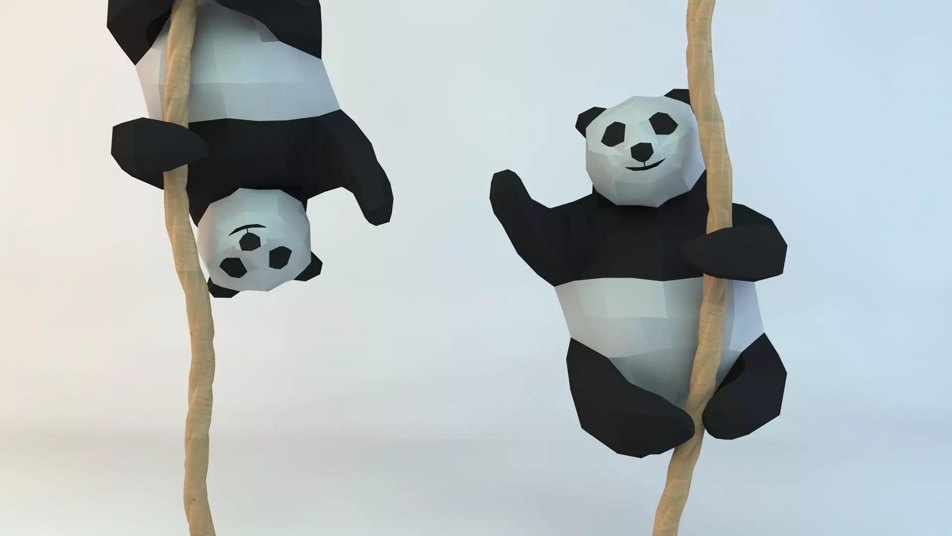 Lowpoly Cute Animal 3D print model