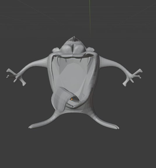 Taz-Mania cartoon character Free 3D model_4