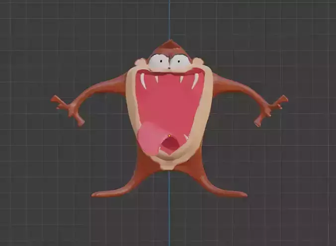 Taz-Mania cartoon character