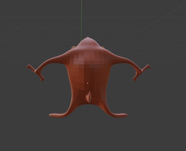 Taz-Mania cartoon character Free 3D model_3