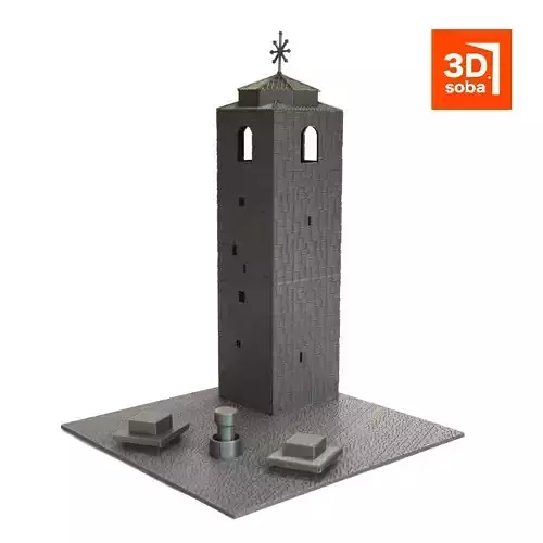 Clock Tower 3D model