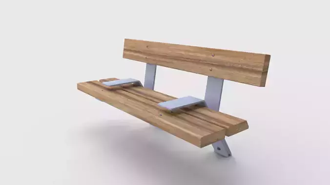 Bench wooden