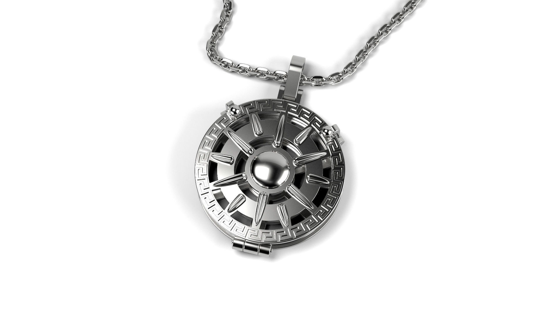 Secret Pendant For Ring 3D print model_3