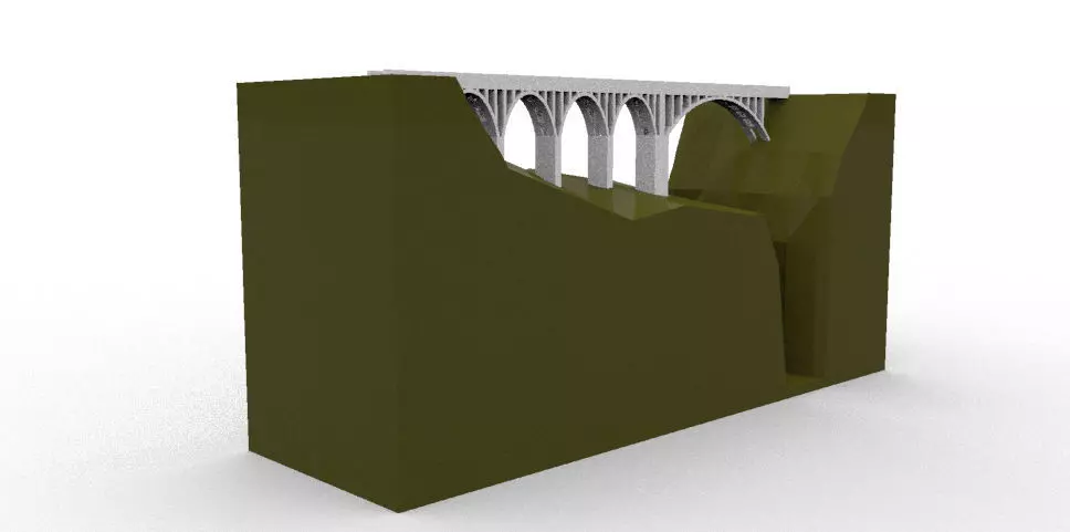 Bridge on Tare 3D model_0