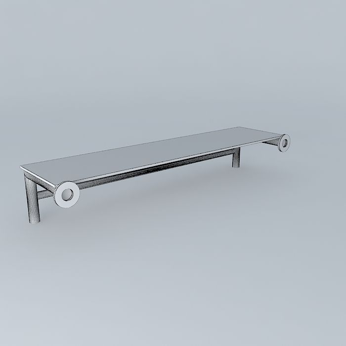 Macaw 02 em L Free 3D model_4