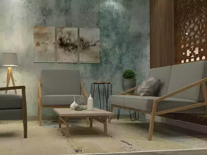 guest room 3D model