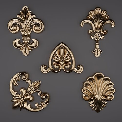 Trim Ornament 13 3D model