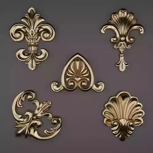 Trim Ornament 13 3D model