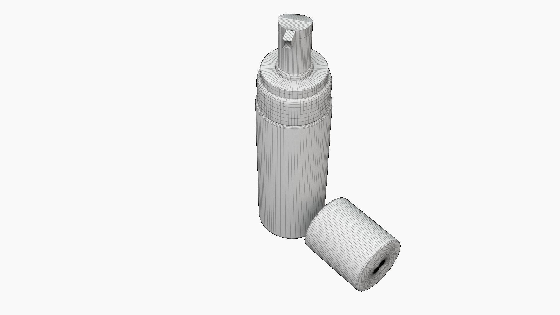 Hair Spray 3D model_5