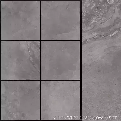 ABK Alpes Wide Lead 800x800 Set 1 3D model
