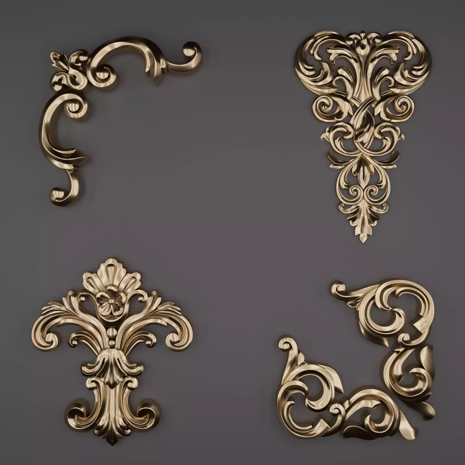 Trim Ornament 16 3D model