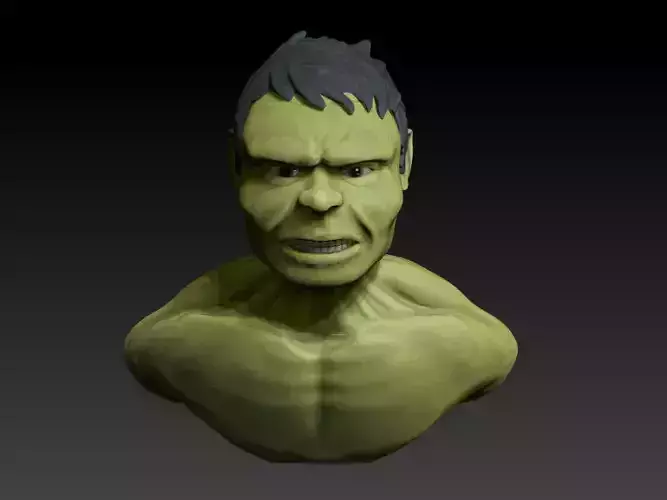 Hulk bust